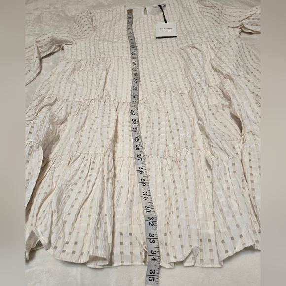 En Saison‎ Cecilia Tiered Mini Dress White - Picture 4 of 8